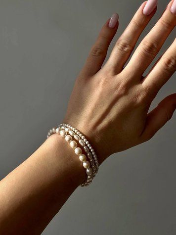 Triple bracelet &laquo;Grace trio&raquo;, Steel
