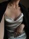Weightless maxi pearl necklace (5 strands), Steel, фріформ