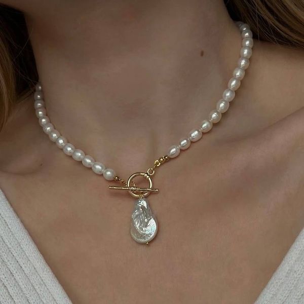 Toggle Clasp Necklace, 40cm, Steel, тільки тогл