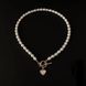 Toggle Clasp Necklace, 40cm, Steel, тільки тогл