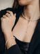 Necklace with pendant "Muse", Steel