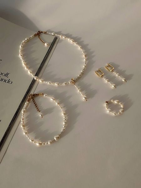 Necklace "Amelia" with pendant, Steel, фріформ