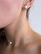 Weightless Necklace with Pearl, 1 pc, Steel, круглі
